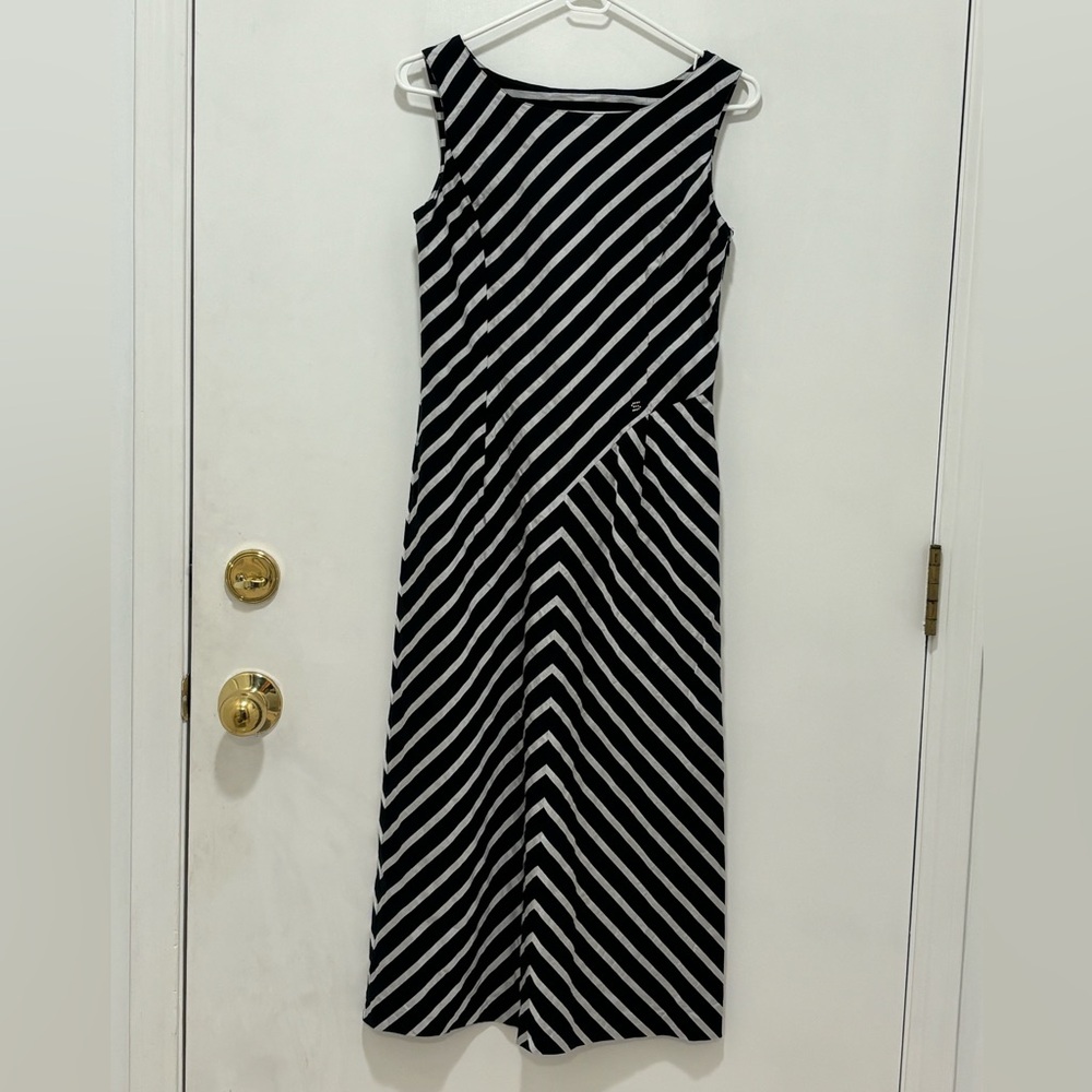 Sonia Rykel Vintage Stripe Midi dress. Size 32.